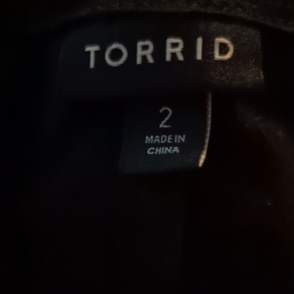 Torrid Mini Jersey Sleeveless Belted Midi Dress 2x(18-20) - Picture 11 of 13